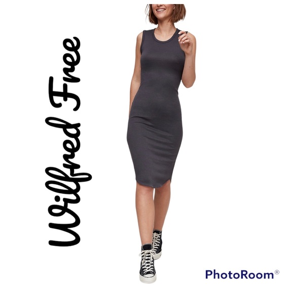 WILFRED FREE Aritzia Maxi Dress - Aritzia Wilfred Dress NWT - Picture 3 of 16